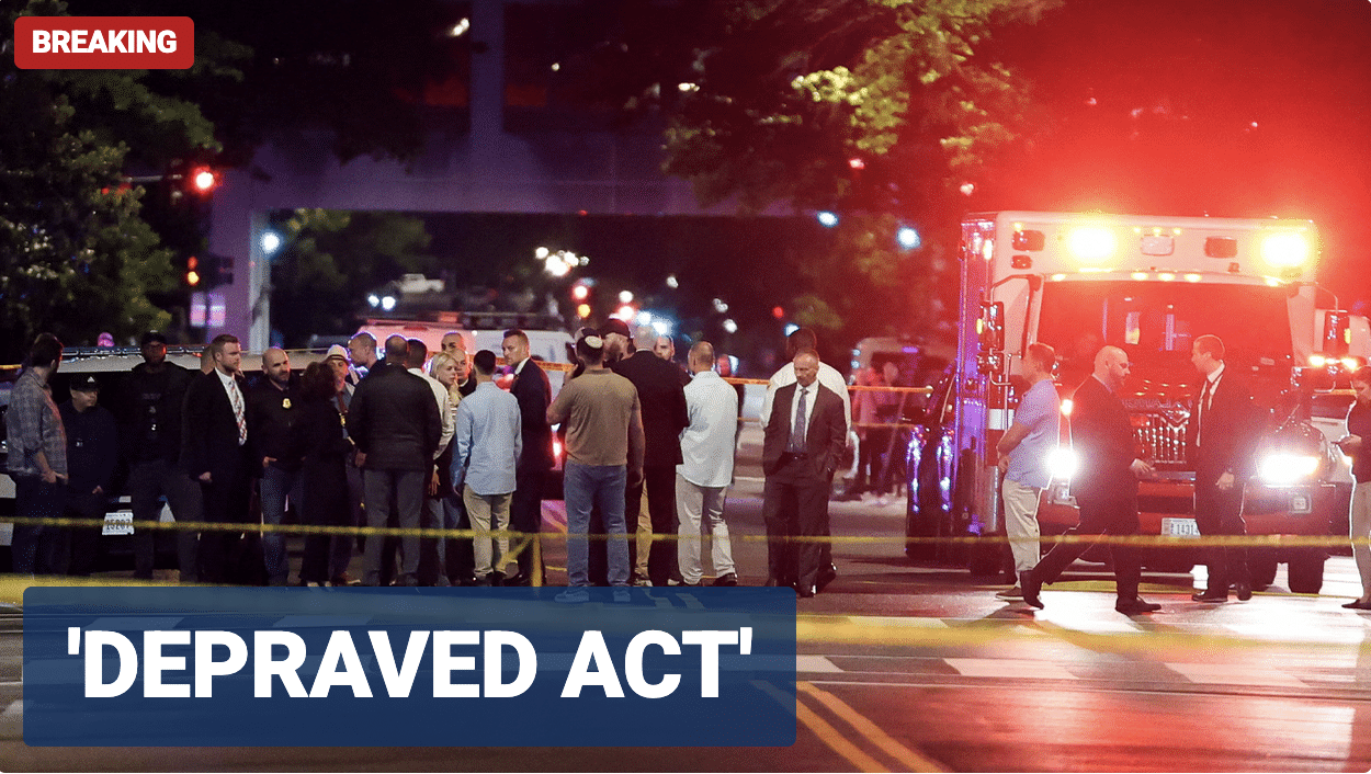 Terror strikes DC as two staff members of Israeli Embassy killed in shooting